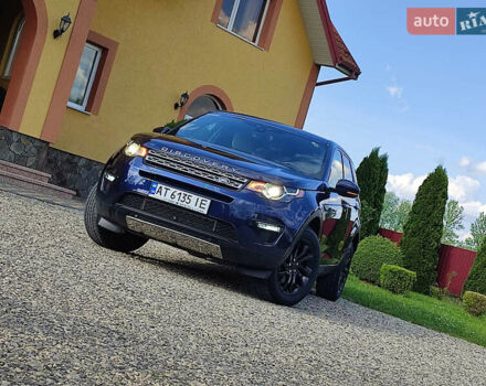 Синий Ленд Ровер Discovery Sport, объемом двигателя 2 л и пробегом 210 тыс. км за 19800 $, фото 7 на Automoto.ua