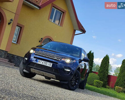 Синий Ленд Ровер Discovery Sport, объемом двигателя 2 л и пробегом 210 тыс. км за 19800 $, фото 6 на Automoto.ua