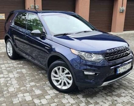 Синій Ленд Ровер Discovery Sport, об'ємом двигуна 2 л та пробігом 205 тис. км за 15450 $, фото 4 на Automoto.ua