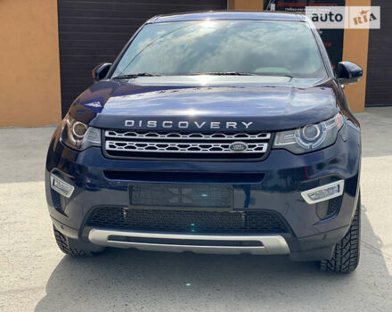 Синий Ленд Ровер Discovery Sport, объемом двигателя 2 л и пробегом 114 тыс. км за 19500 $, фото 13 на Automoto.ua