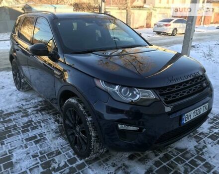 Синий Ленд Ровер Discovery Sport, объемом двигателя 2 л и пробегом 152 тыс. км за 17800 $, фото 6 на Automoto.ua