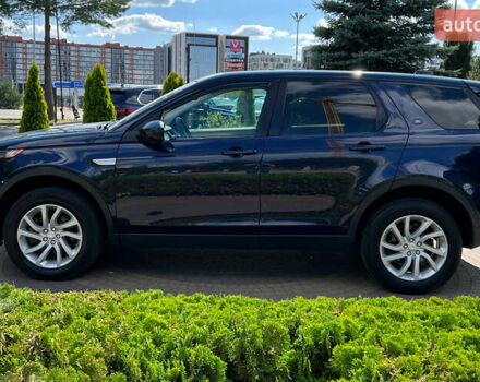 Синій Ленд Ровер Discovery Sport, об'ємом двигуна 2 л та пробігом 106 тис. км за 19500 $, фото 3 на Automoto.ua