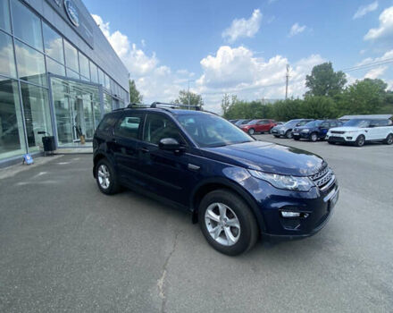 Синий Ленд Ровер Discovery Sport, объемом двигателя 2.2 л и пробегом 196 тыс. км за 21900 $, фото 12 на Automoto.ua