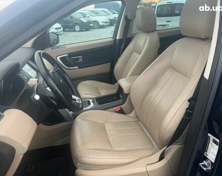 Синий Ленд Ровер Discovery Sport, объемом двигателя 2 л и пробегом 106 тыс. км за 18590 $, фото 20 на Automoto.ua