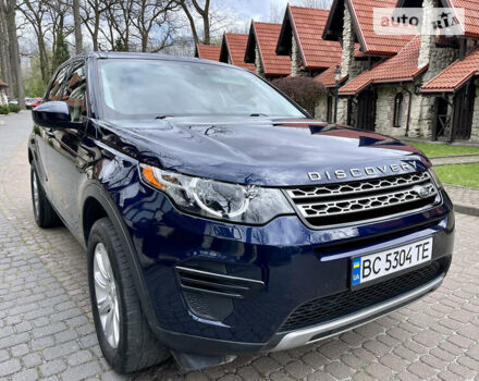 Синий Ленд Ровер Discovery Sport, объемом двигателя 2 л и пробегом 150 тыс. км за 15800 $, фото 2 на Automoto.ua