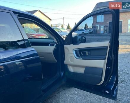 Синий Ленд Ровер Discovery Sport, объемом двигателя 2 л и пробегом 195 тыс. км за 10600 $, фото 23 на Automoto.ua