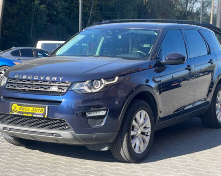 Синий Ленд Ровер Discovery Sport, объемом двигателя 2 л и пробегом 219 тыс. км за 18200 $, фото 2 на Automoto.ua