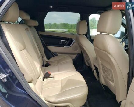 Синий Ленд Ровер Discovery Sport, объемом двигателя 2 л и пробегом 112 тыс. км за 2900 $, фото 10 на Automoto.ua