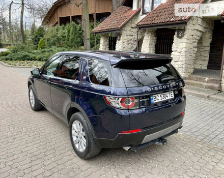 Синий Ленд Ровер Discovery Sport, объемом двигателя 2 л и пробегом 150 тыс. км за 15800 $, фото 12 на Automoto.ua