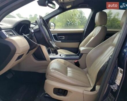 Синий Ленд Ровер Discovery Sport, объемом двигателя 2 л и пробегом 112 тыс. км за 2900 $, фото 6 на Automoto.ua