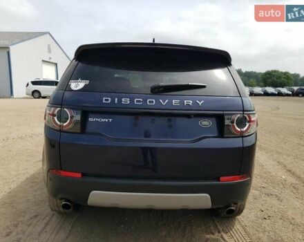 Синий Ленд Ровер Discovery Sport, объемом двигателя 2 л и пробегом 112 тыс. км за 2900 $, фото 5 на Automoto.ua