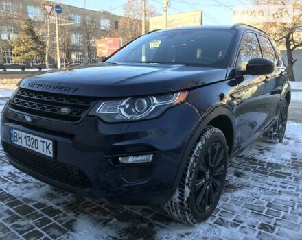 Синий Ленд Ровер Discovery Sport, объемом двигателя 2 л и пробегом 152 тыс. км за 17800 $, фото 2 на Automoto.ua