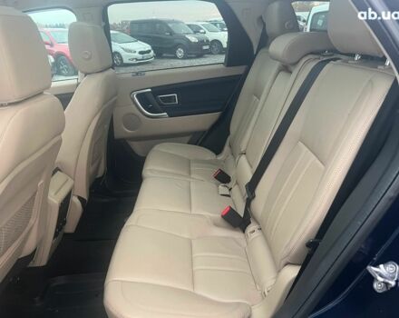 Синий Ленд Ровер Discovery Sport, объемом двигателя 2 л и пробегом 106 тыс. км за 18590 $, фото 30 на Automoto.ua