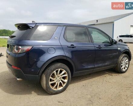 Синий Ленд Ровер Discovery Sport, объемом двигателя 2 л и пробегом 112 тыс. км за 2900 $, фото 2 на Automoto.ua