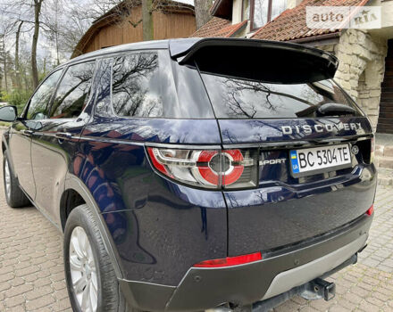 Синий Ленд Ровер Discovery Sport, объемом двигателя 2 л и пробегом 150 тыс. км за 16100 $, фото 16 на Automoto.ua