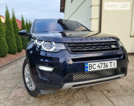 Синій Ленд Ровер Discovery Sport, об'ємом двигуна 2 л та пробігом 227 тис. км за 19500 $, фото 2 на Automoto.ua