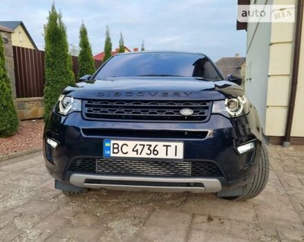 Синій Ленд Ровер Discovery Sport, об'ємом двигуна 2 л та пробігом 227 тис. км за 19500 $, фото 1 на Automoto.ua