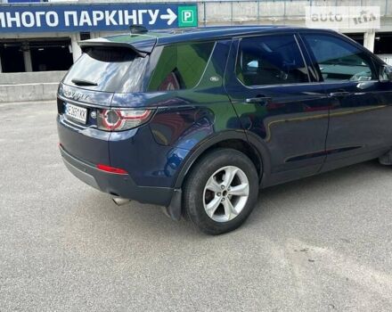 Синий Ленд Ровер Discovery Sport, объемом двигателя 2 л и пробегом 151 тыс. км за 26700 $, фото 9 на Automoto.ua