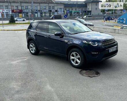 Синий Ленд Ровер Discovery Sport, объемом двигателя 2 л и пробегом 151 тыс. км за 26700 $, фото 11 на Automoto.ua