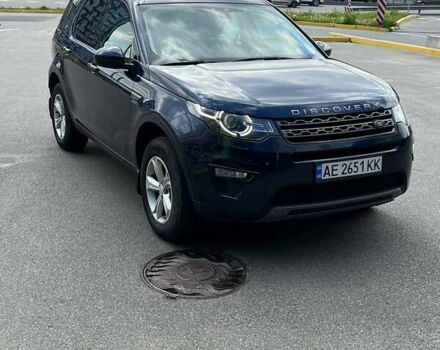 Синий Ленд Ровер Discovery Sport, объемом двигателя 2 л и пробегом 151 тыс. км за 26700 $, фото 18 на Automoto.ua