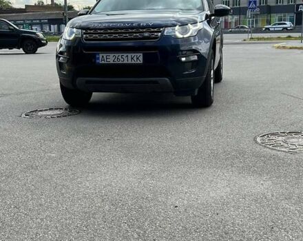 Синий Ленд Ровер Discovery Sport, объемом двигателя 2 л и пробегом 151 тыс. км за 26700 $, фото 1 на Automoto.ua