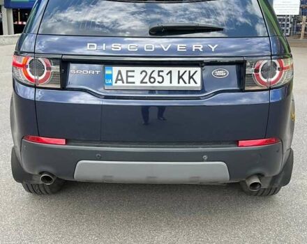 Синий Ленд Ровер Discovery Sport, объемом двигателя 2 л и пробегом 151 тыс. км за 26700 $, фото 8 на Automoto.ua