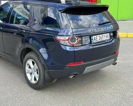 Синий Ленд Ровер Discovery Sport, объемом двигателя 2 л и пробегом 151 тыс. км за 26700 $, фото 4 на Automoto.ua