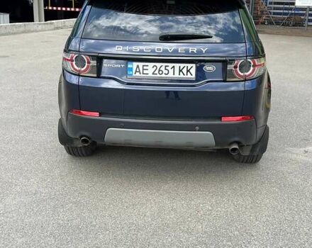 Синий Ленд Ровер Discovery Sport, объемом двигателя 2 л и пробегом 151 тыс. км за 26700 $, фото 7 на Automoto.ua