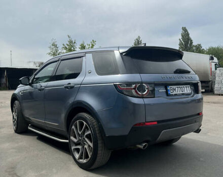 Синий Ленд Ровер Discovery Sport, объемом двигателя 2 л и пробегом 123 тыс. км за 22200 $, фото 6 на Automoto.ua