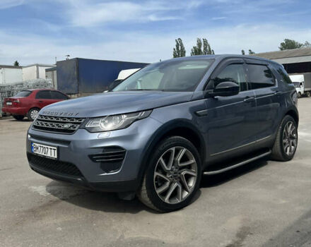Синий Ленд Ровер Discovery Sport, объемом двигателя 2 л и пробегом 123 тыс. км за 22200 $, фото 2 на Automoto.ua