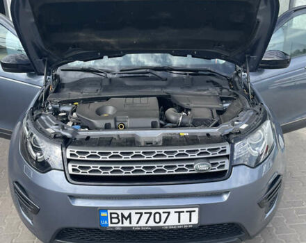 Синий Ленд Ровер Discovery Sport, объемом двигателя 2 л и пробегом 123 тыс. км за 22200 $, фото 7 на Automoto.ua
