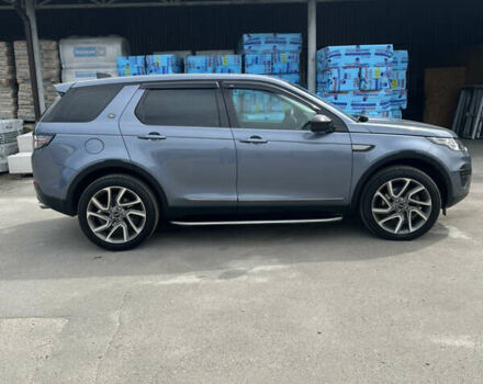 Синий Ленд Ровер Discovery Sport, объемом двигателя 2 л и пробегом 123 тыс. км за 22200 $, фото 3 на Automoto.ua