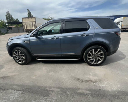 Синий Ленд Ровер Discovery Sport, объемом двигателя 2 л и пробегом 123 тыс. км за 22200 $, фото 4 на Automoto.ua