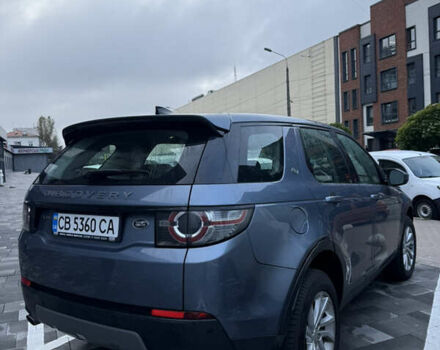 Синий Ленд Ровер Discovery Sport, объемом двигателя 2 л и пробегом 226 тыс. км за 18000 $, фото 3 на Automoto.ua