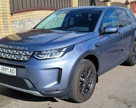 Синий Ленд Ровер Discovery Sport, объемом двигателя 2 л и пробегом 81 тыс. км за 27000 $, фото 1 на Automoto.ua