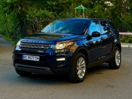 Синий Ленд Ровер Discovery Sport, объемом двигателя 2 л и пробегом 202 тыс. км за 14600 $, фото 1 на Automoto.ua