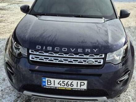 Синій Ленд Ровер Discovery Sport, об'ємом двигуна 2 л та пробігом 141 тис. км за 16000 $, фото 1 на Automoto.ua