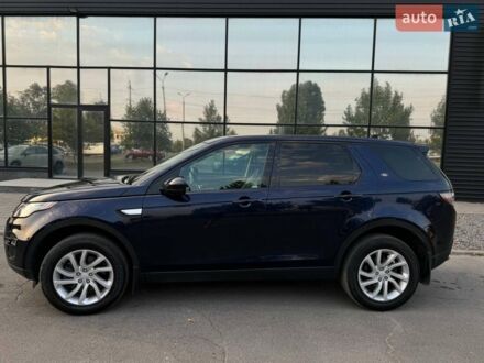 Синий Ленд Ровер Discovery Sport, объемом двигателя 2 л и пробегом 70 тыс. км за 18900 $, фото 1 на Automoto.ua