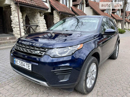 Синий Ленд Ровер Discovery Sport, объемом двигателя 2 л и пробегом 150 тыс. км за 16400 $, фото 1 на Automoto.ua