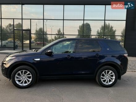 Синий Ленд Ровер Discovery Sport, объемом двигателя 2 л и пробегом 70 тыс. км за 19800 $, фото 1 на Automoto.ua