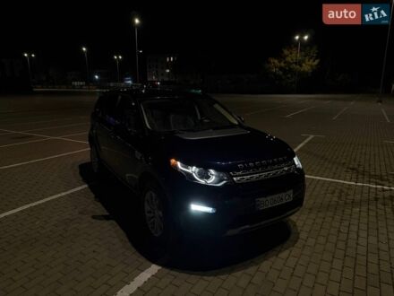 Синий Ленд Ровер Discovery Sport, объемом двигателя 2 л и пробегом 115 тыс. км за 17700 $, фото 1 на Automoto.ua