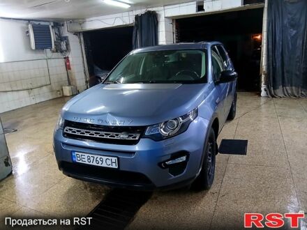 Синій Ленд Ровер Discovery Sport, об'ємом двигуна 2 л та пробігом 650 тис. км за 17000 $, фото 1 на Automoto.ua