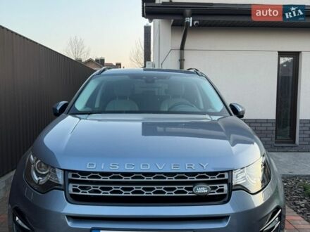 Синий Ленд Ровер Discovery Sport, объемом двигателя 2 л и пробегом 122 тыс. км за 28500 $, фото 1 на Automoto.ua