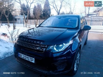 Синий Ленд Ровер Discovery Sport, объемом двигателя 2 л и пробегом 130 тыс. км за 14600 $, фото 1 на Automoto.ua
