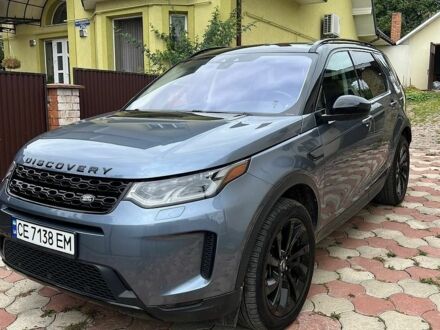Синий Ленд Ровер Discovery Sport, объемом двигателя 2 л и пробегом 49 тыс. км за 23999 $, фото 1 на Automoto.ua