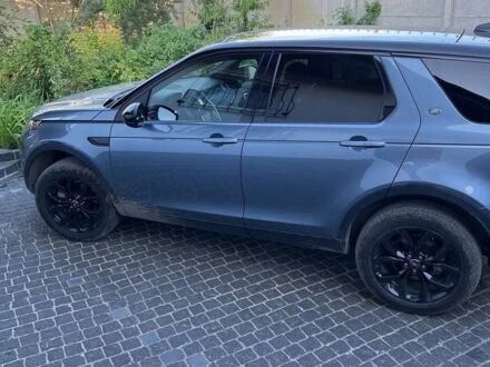 Синий Ленд Ровер Discovery Sport, объемом двигателя 2 л и пробегом 73 тыс. км за 23000 $, фото 1 на Automoto.ua