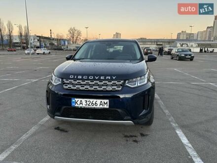 Синий Ленд Ровер Discovery Sport, объемом двигателя 2 л и пробегом 68 тыс. км за 35000 $, фото 1 на Automoto.ua
