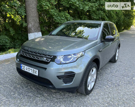 Зеленый Ленд Ровер Discovery Sport, объемом двигателя 2 л и пробегом 115 тыс. км за 19900 $, фото 4 на Automoto.ua