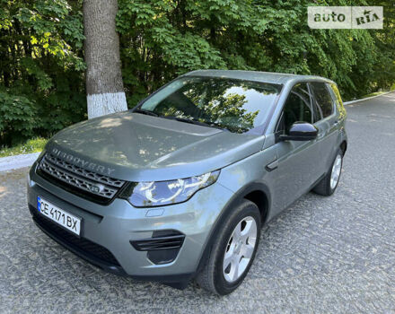 Зеленый Ленд Ровер Discovery Sport, объемом двигателя 2 л и пробегом 115 тыс. км за 19900 $, фото 2 на Automoto.ua