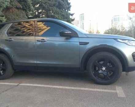 Зеленый Ленд Ровер Discovery Sport, объемом двигателя 2 л и пробегом 138 тыс. км за 22999 $, фото 10 на Automoto.ua